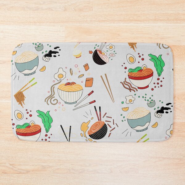 Item preview, japanses ramen noodles bowl pattern designed and sold by Pride-Casuals.