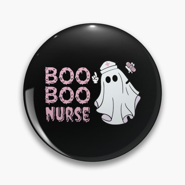 Item preview, Meme Funny Halloween Boo Boo Nurse Halloween Pun designed and sold by BufFord71.