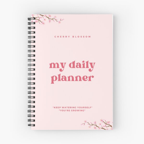 Item preview, cherry blossom trees notebook designed and sold by khloudelbaroudi.