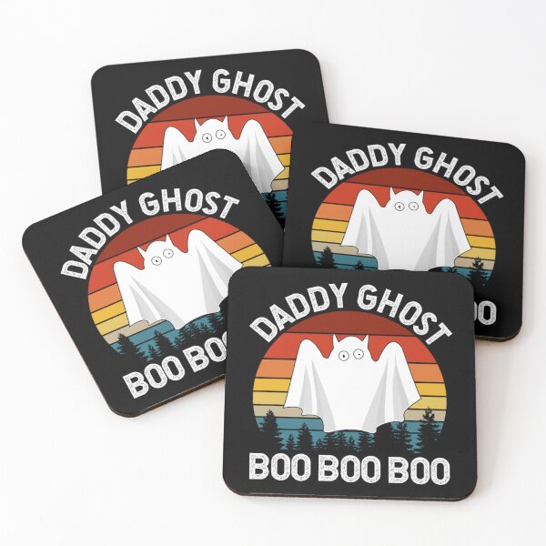 Item preview, Meme Funny Halloween DADDY Ghost Boo Boo Boo Retro designed and sold by BufFord71.