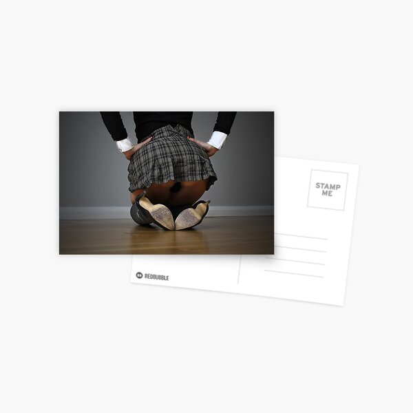 college girl 2 - medium resolution Postcard