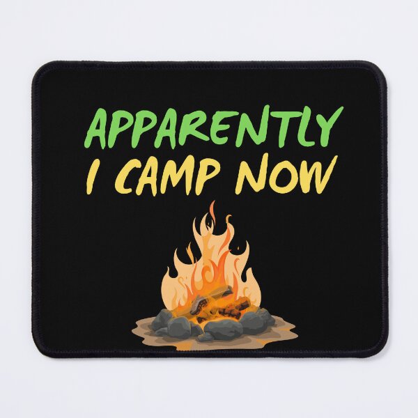 Item preview, Vintage Apparently I camp now Bold Typography Vintage Apparently I camp now Bold Typography designed and sold by X-Trends.