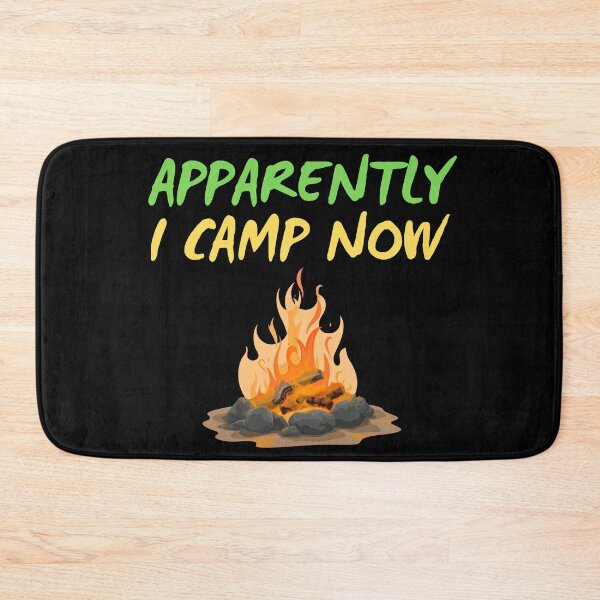 Item preview, Vintage Aparentemente acampé ahora Tipografía en negrita Vintage Aparentemente acampé ahora Tipografía en negrita designed and sold by X-Trends.