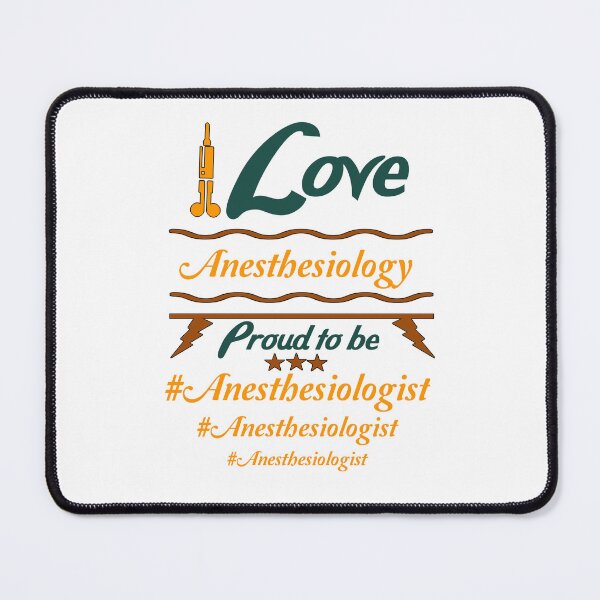 Item preview, I love anesthesiology, proud to be anesthesiologist.. designed and sold by Chakilogy.