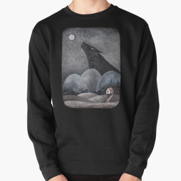 Big Bad Wolf Pullover Sweatshirt