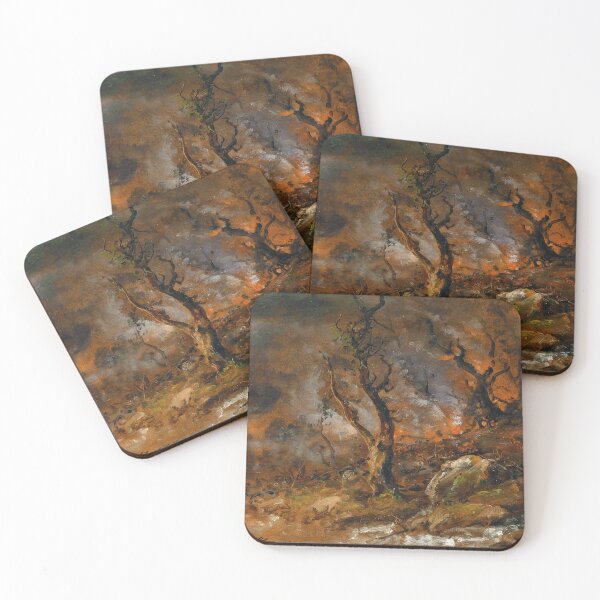 Item preview, Forest Fire by Johan Christian Dahl (1846) designed and sold by allhistory.