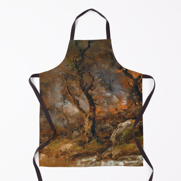 Item preview, Forest Fire by Johan Christian Dahl (1846) designed and sold by allhistory.