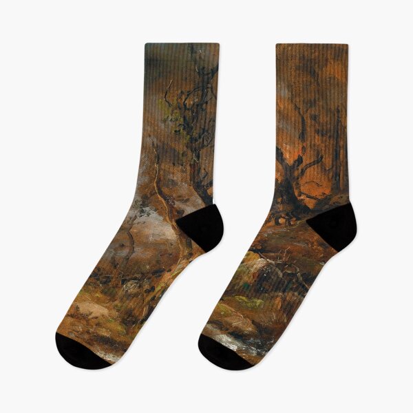 Item preview, Forest Fire by Johan Christian Dahl (1846) designed and sold by allhistory.