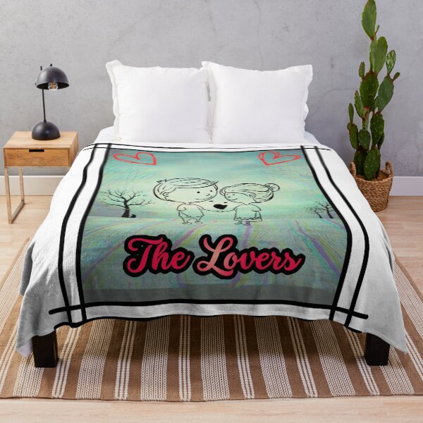 Item preview, The Lovers cute tarot designed and sold by taffy3rock.