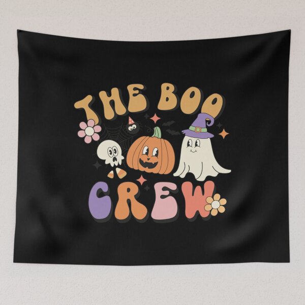Item preview, Meme Funny Halloween Boo Crew Cute Vibes designed and sold by BufFord71.
