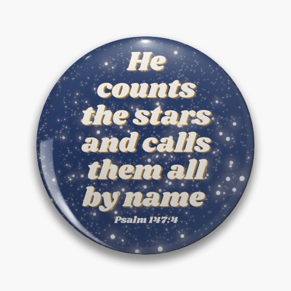 Item preview, Psalm 147:4 designed and sold by beesandcacti.