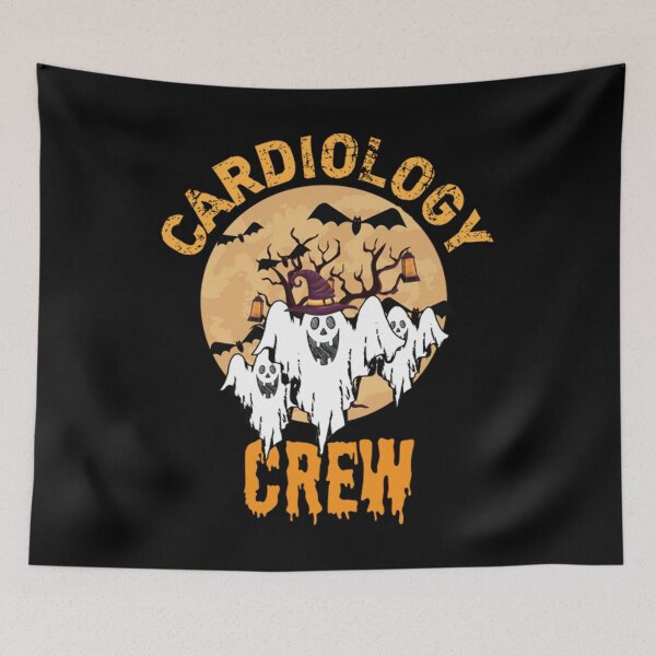 Item preview, Meme Funny Halloween Cardiology Boo Crew designed and sold by BufFord71.