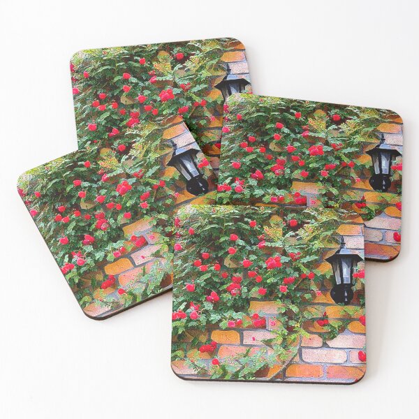 Item preview, brick wall roses designed and sold by artbleed.