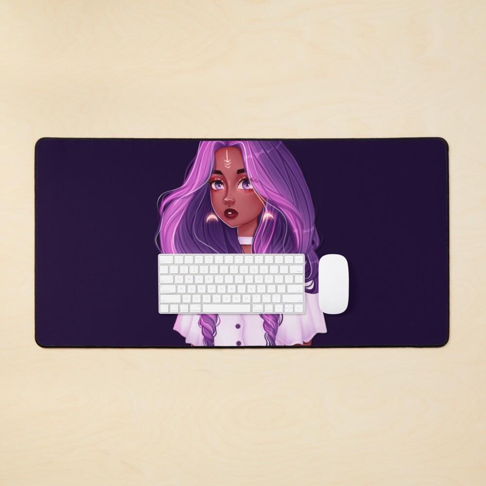 Violet Light Mouse Pad
