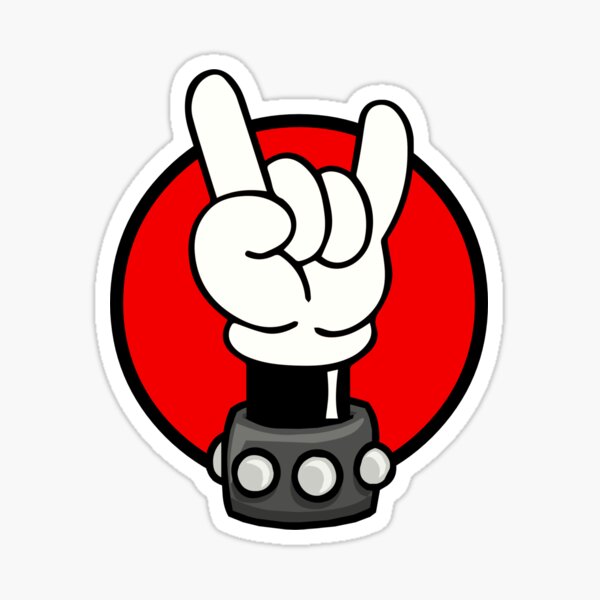 ROCK ON Sticker