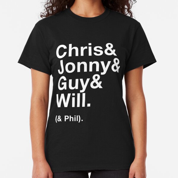 Coldplay - Chris&Jonny&Guy&Will&Phil Classic T-Shirt