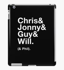 Coldplay - Chris&Jonny&Guy&Will&Phil iPad Case/Skin