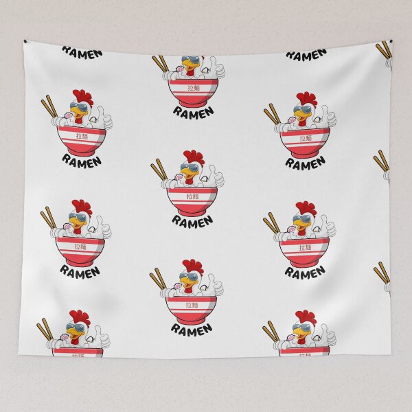 Item preview, chicken ramen noodles bowl funny designed and sold by Pride-Casuals.