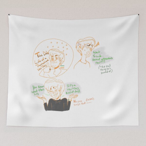 Item preview, The Daily Life of a Traumatized He/They designed and sold by Rolaplayor101.