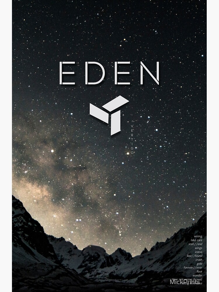 Discover Eden Vertigo Premium Matte Vertical Poster