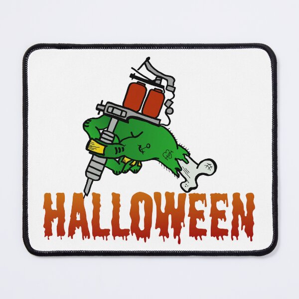 Item preview, Happy Halloween - scary horror monster tattoo - bright products designed and sold by Marcel Wirth.