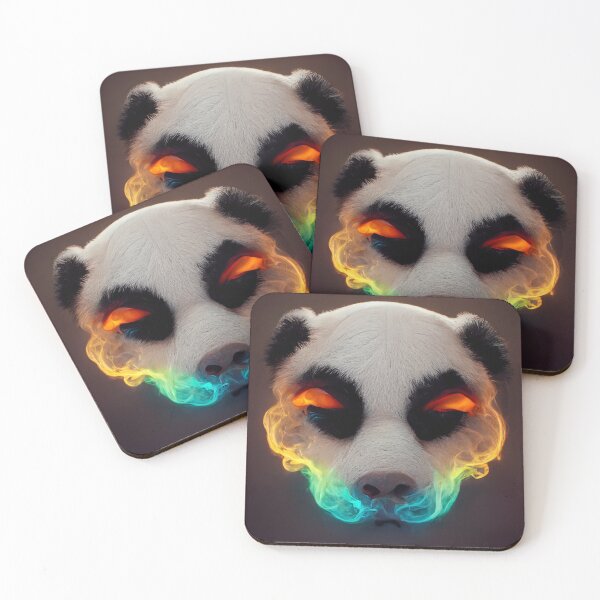 Item preview, Smokey Serious Panda  - Created by A.I. designed and sold by Created-by-AI.