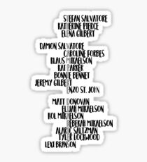 The Vampire Diaries Sticker