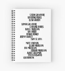 The Vampire Diaries Spiral Notebook