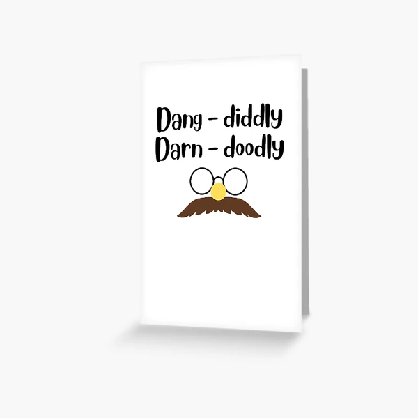 Dang-diddly, Darn-doodly Ned Flanders Greeting Card for Sale by  theturtletrader