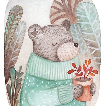 Artwork thumbnail, Bear the Gardener by Laorel