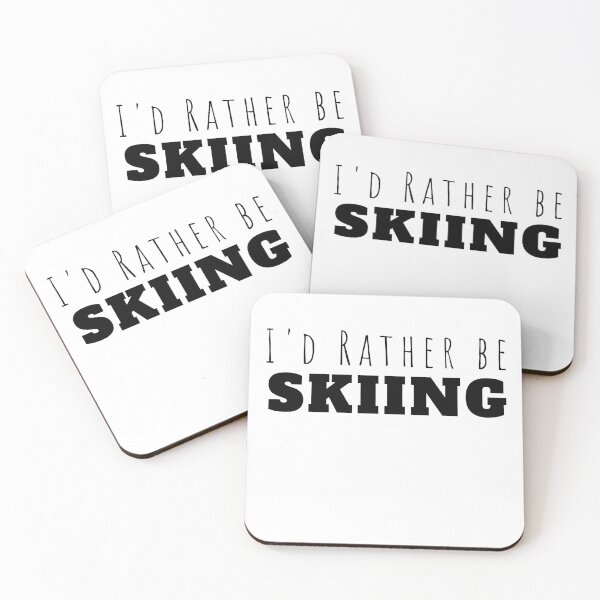 Item preview, I'd rather be Skiing designed and sold by MouDantArts.