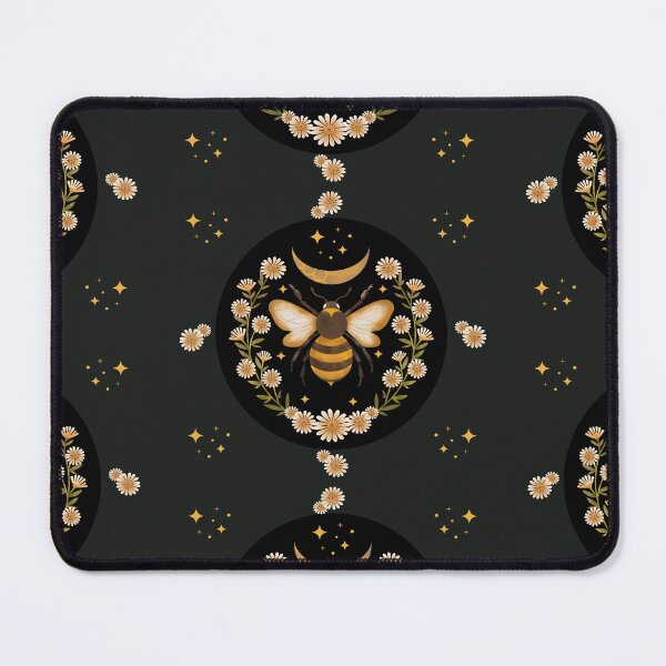 Item preview,   Bee and Flowers and Moon designed and sold by fatydesignspace.