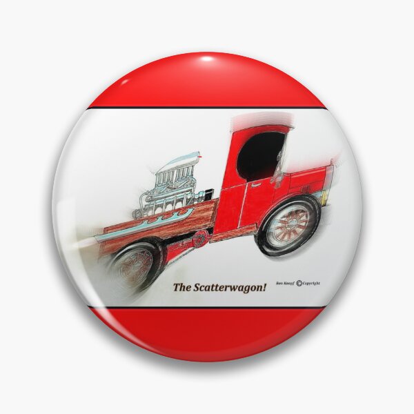 Item preview, Hot Rod Art  //  The Scatterwagon! designed and sold by Imagin8er.