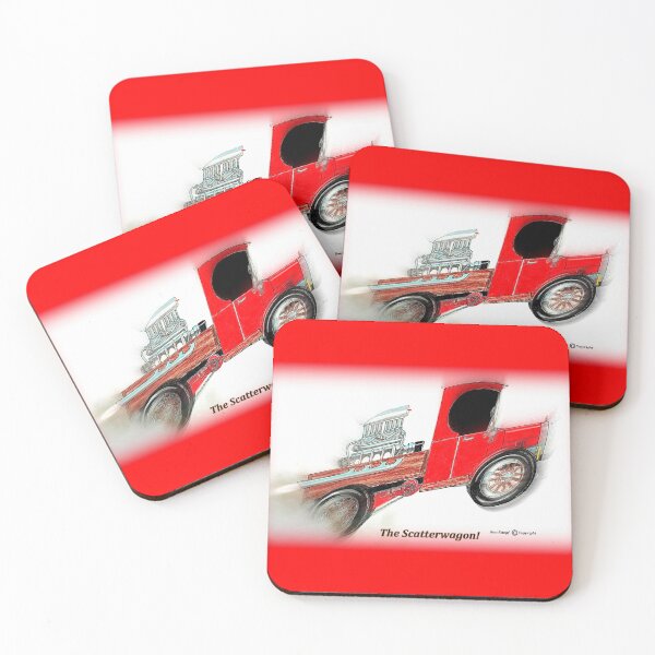 Item preview, Hot Rod Art  //  The Scatterwagon! designed and sold by Imagin8er.