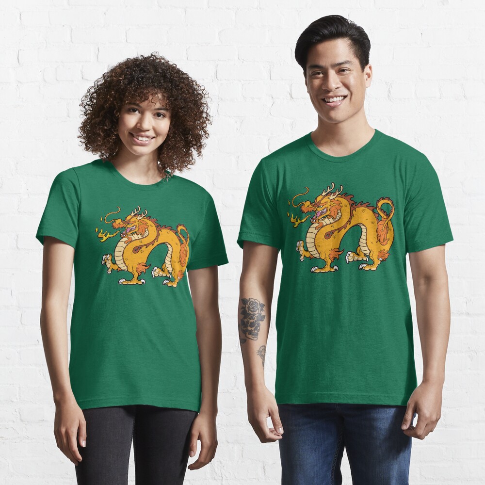 Chinese Dragon - Gold Essential T-Shirt