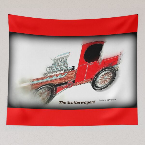 Item preview, Hot Rod Art  //  The Scatterwagon! designed and sold by Imagin8er.