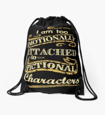 Mochila saco Estoy demasiado apegado emocionalmente a los personajes de ficción