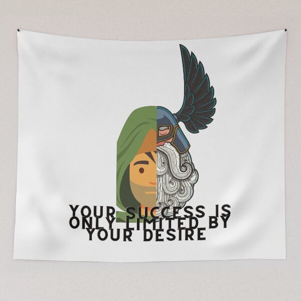 Item preview, Your success is only limited by your desire designed and sold by UrsaOasis.