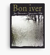 Bon Iver - For Emma Forever Ago Canvas Print