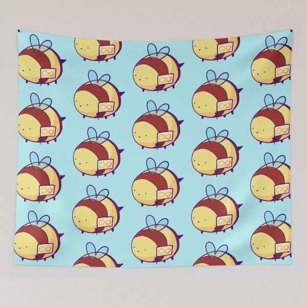 Item preview, Autism Round Bee designed and sold by ForTheFrogWar.