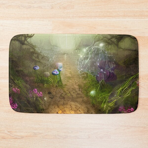 Item preview, Surreal - The path through the mushroom garden designed and sold by Girih.