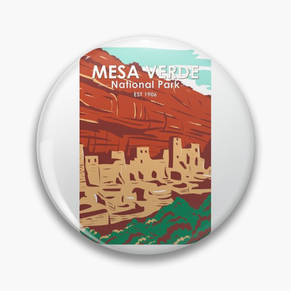 Item preview, Mesa Verde National Park Colorado Cliff Dwellings Vintage designed and sold by KrisSidDesigns.