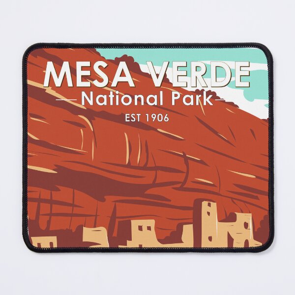 Item preview, Mesa Verde National Park Colorado Cliff Dwellings Vintage designed and sold by KrisSidDesigns.