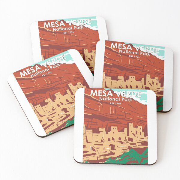 Item preview, Mesa Verde National Park Colorado Cliff Dwellings Vintage designed and sold by KrisSidDesigns.