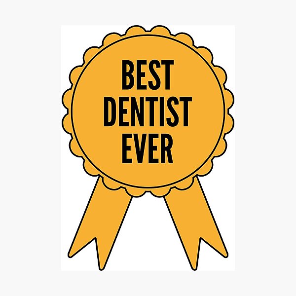 Item preview, Best Dentist Ever Gold Medal Achievement designed and sold by SVPOD.