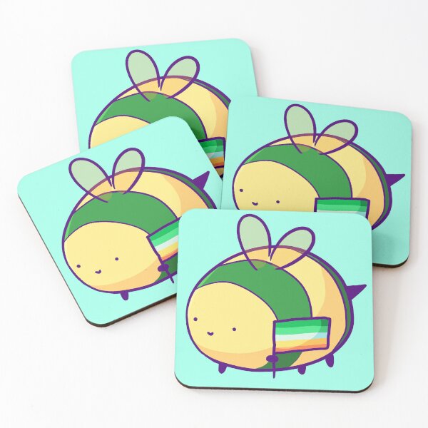 Item preview, Alloaro pride Round Bee designed and sold by ForTheFrogWar.