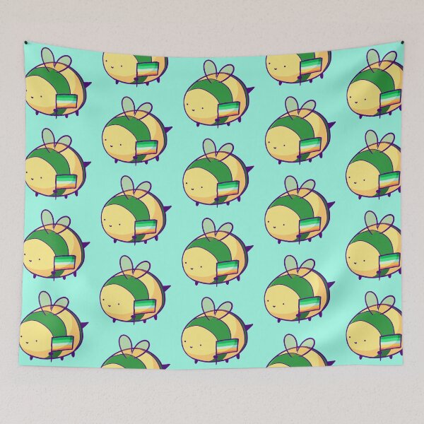 Item preview, Alloaro pride Round Bee designed and sold by ForTheFrogWar.