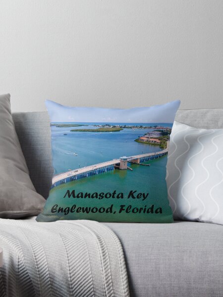 Item preview, Manasota Key Bridge Aerial Photo (Tom Adams Bridge) designed and sold by CJ Designs.