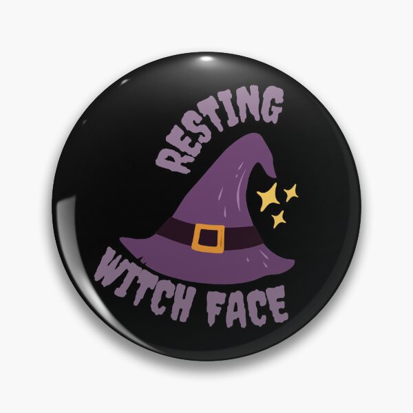 Item preview, Resting Witch Face designed and sold by raosnop.