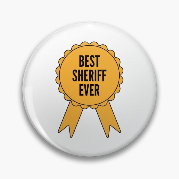 Item preview, Best Sheriff Ever Gold Medal Achievement designed and sold by SVPOD.